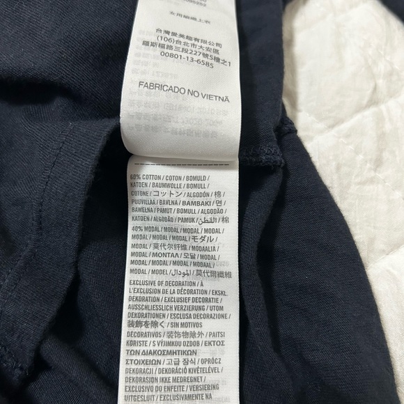 Abercrombie & Fitch Navy Long Sleeve Top - Picture 5 of 6